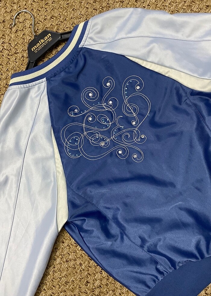 Saten eşofman üstü - Görsel 4