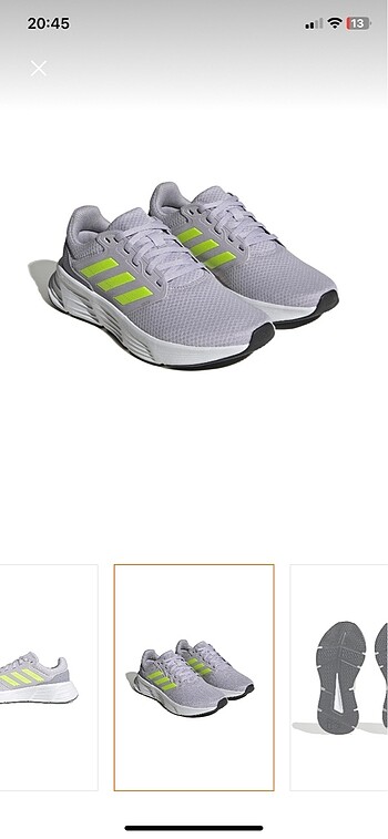 Adidas galaxy koşu ayakkabısı
