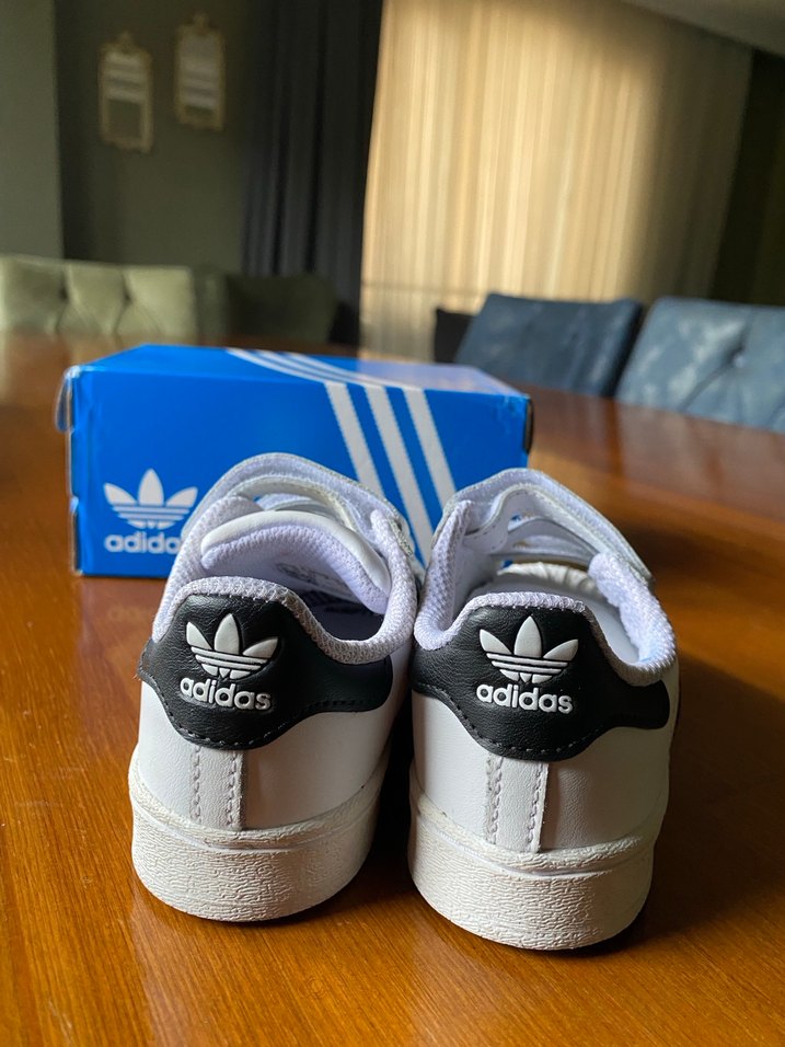 Erkek Çocuk Beyaz Spor Ayakkabı Adidas - Görsel 3