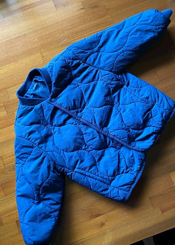 Erkek Çocuk Lacivert Düğmeli bomber - Görsel 4