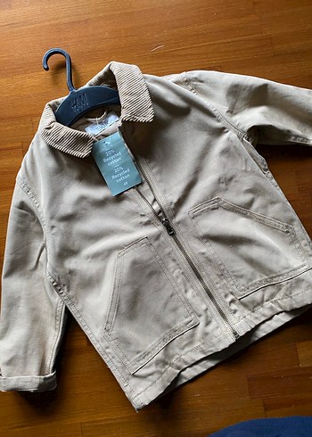 Bej Erkek Çocuk Denim ceket - Görsel 2