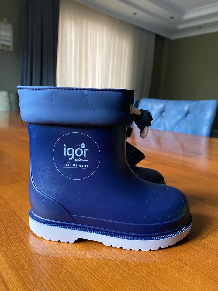 Mavi Erkek Çocuk yağmur botu - Görsel 4