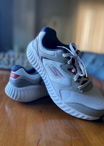 Skechers Go Run Beyaz Spor Ayakkabi