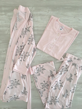 Üçlü Pijama takımı