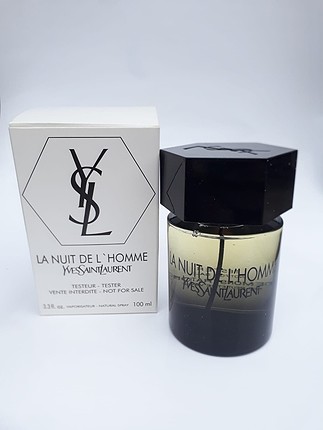 Yves saint laurent La nuit de L'homme 100 ml erkek tester parfüm