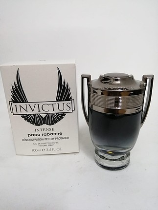 paco rabbane invictus intense 100 ml erkek tester parfüm 