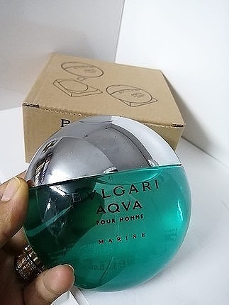 Bvlgari aqua pour homme marine 100 ml erkek tester parfüm 