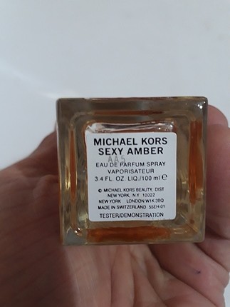  Beden Michael kors sexy amber 100 ml bayan tester parfüm 