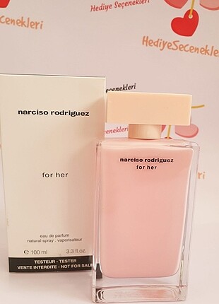 Narciso Rodriguez edp 100 ml bayan tester Parfüm 