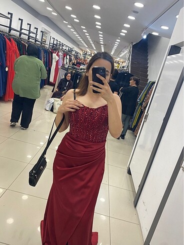 Abiye Bordo abiye
