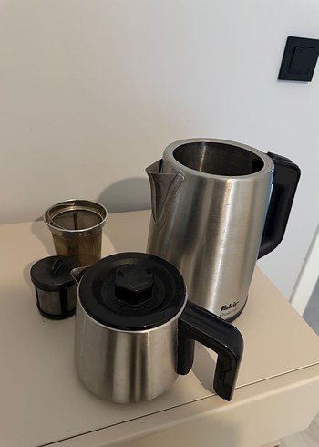 Fakir Çelik Çay Makinesi Gri - Görsel 2