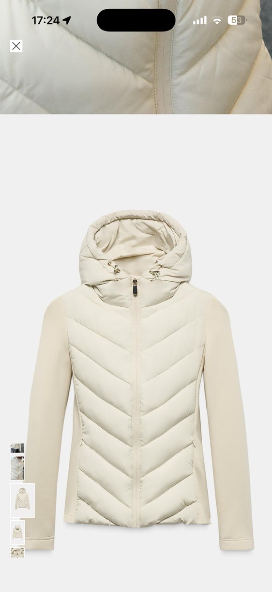 Zara şişme mont - Görsel 2