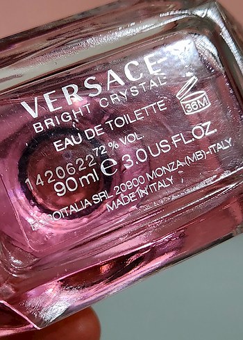 Beden VERSACE BRIGHT CRYSTAL 90 ML EDT