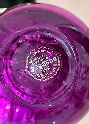 Beden Renk VERSACE DYLAN PURPLE 100 Ml EDP