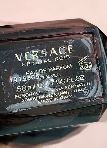 Versace VERSACE CHRSTAL NOIR 50 ML EDP