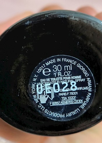 GIORGIO ARMANI CODE 30 ML EDT erkek - Görsel 3