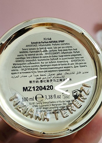  Beden TIZIANA TERENZI KIRKE 100 ML EDP unisex