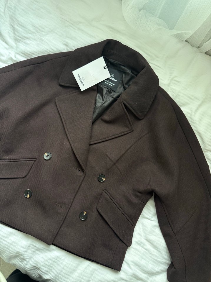 Kahverengi Kürklü Boğazlı Kadın Kış Ceketi - Görsel 2