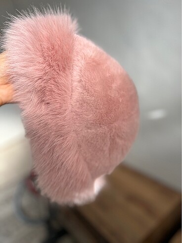 Beden pembe Renk Pembe Peluş şapka