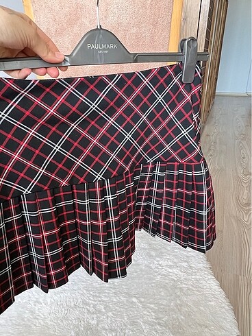 Koton Marka Ekoseli Etek - Görsel 6