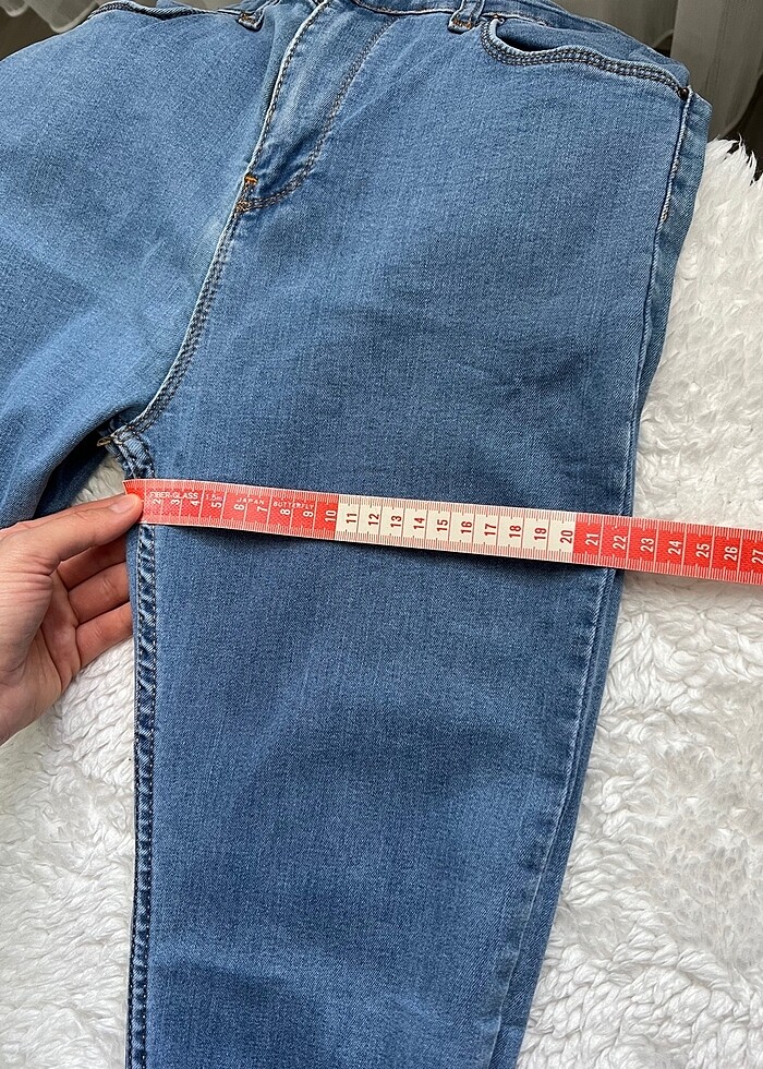 Yüksek Bel Jean - Görsel 5