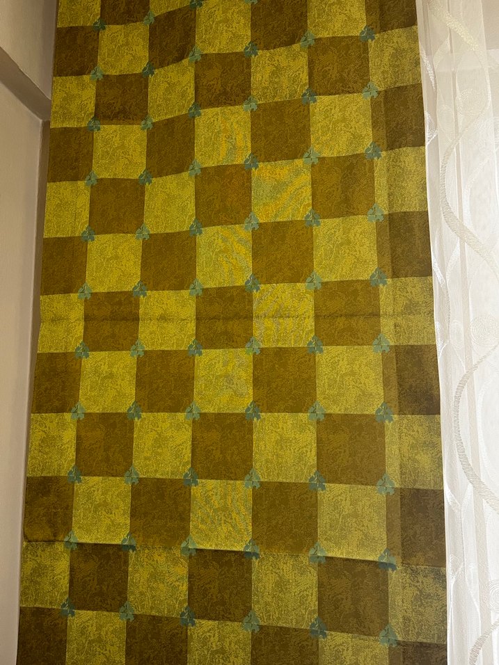 4lü yeşil tonlu fon perde - Görsel 2