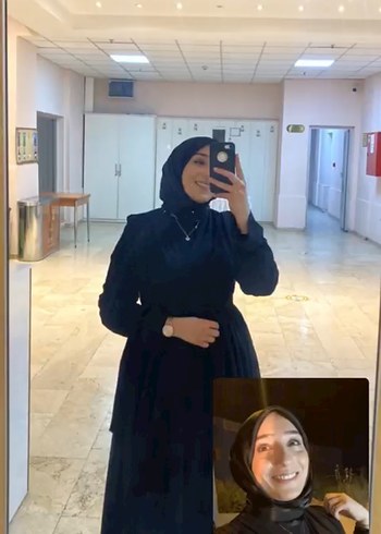 Uzun Siyah Gotik Kadın Elbise