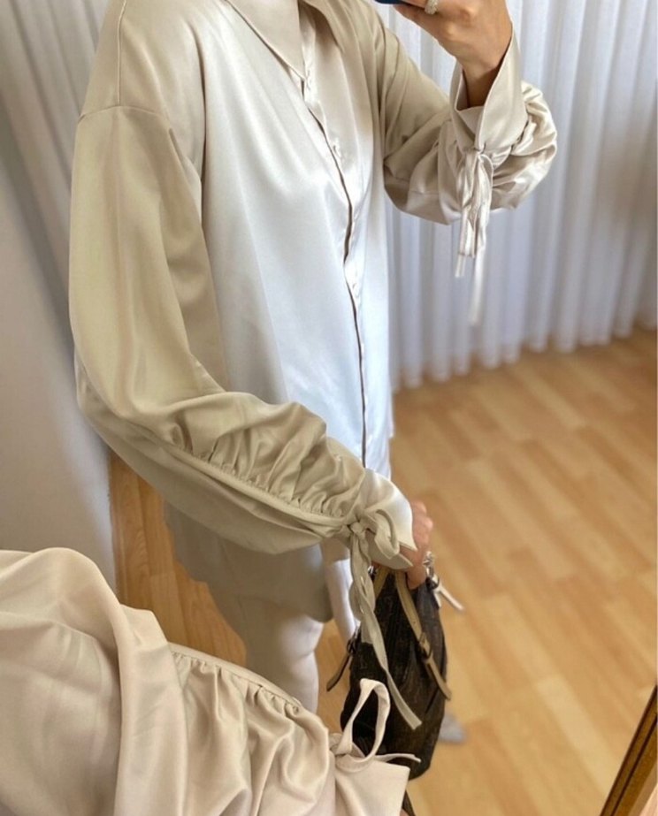 Saten Gömlek - Görsel 2