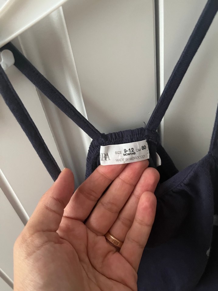 Zara kız bebek salopet - Görsel 2