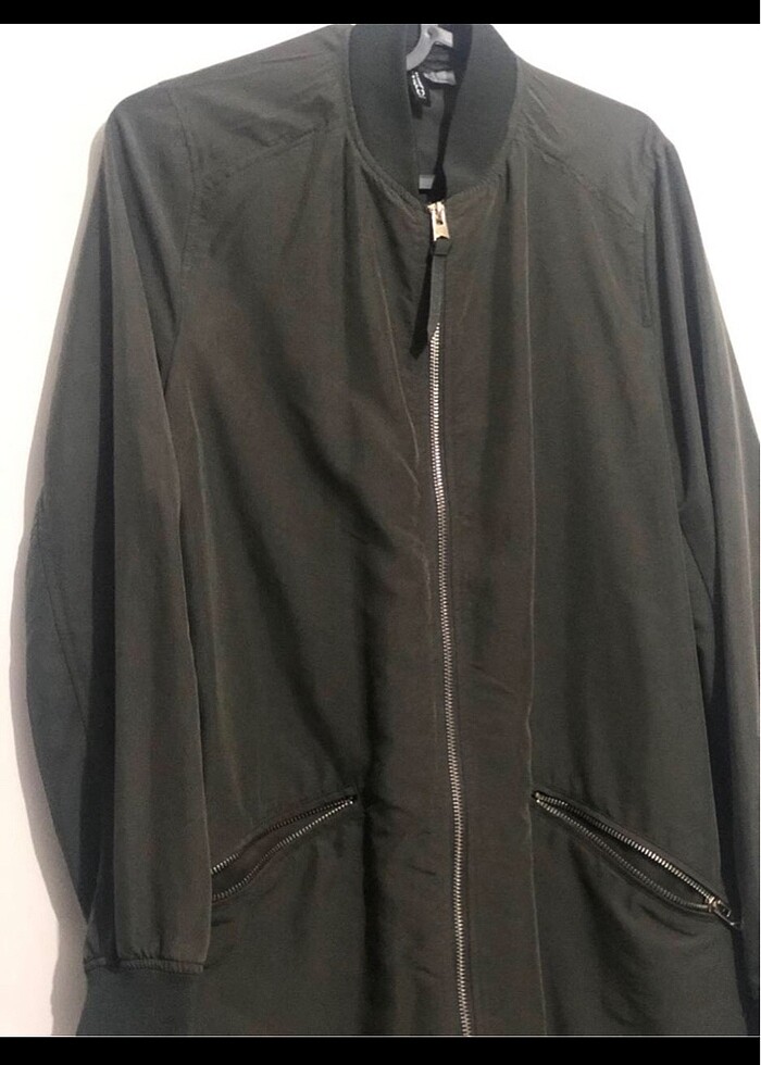 H&M Haki trençkot - Görsel 2