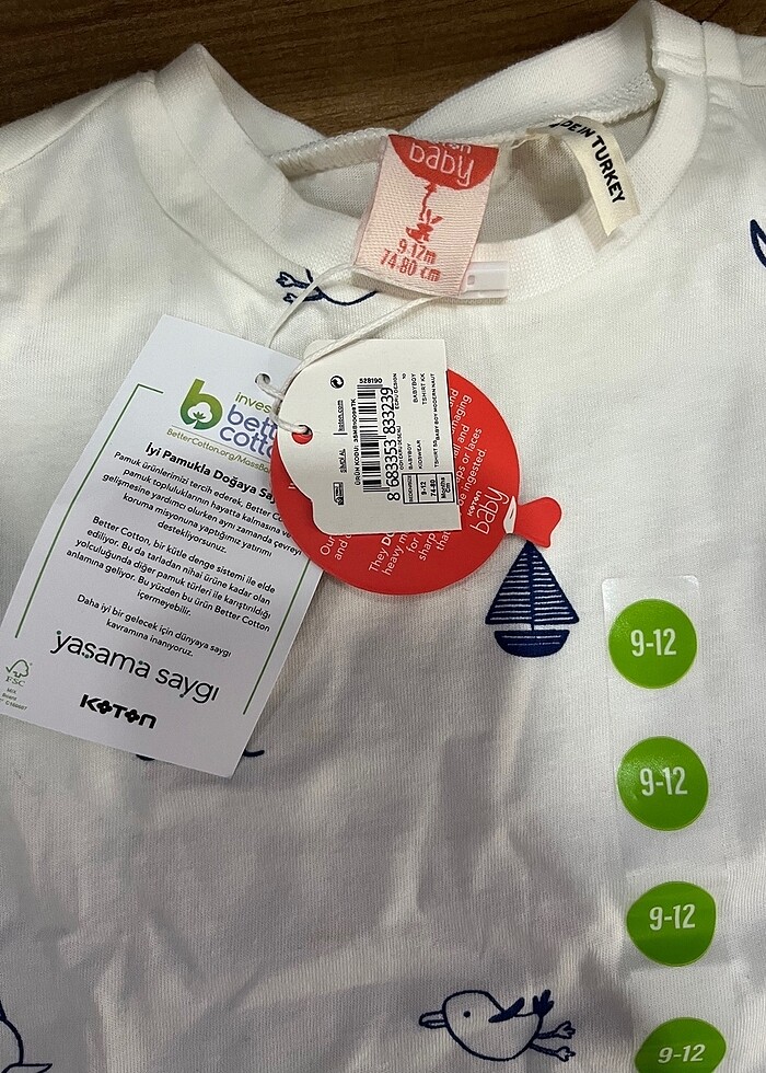 Koton bebek salopet - Görsel 4