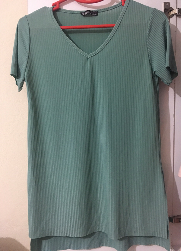 Önü kısa arkası uzun tişört  - Görsel 2