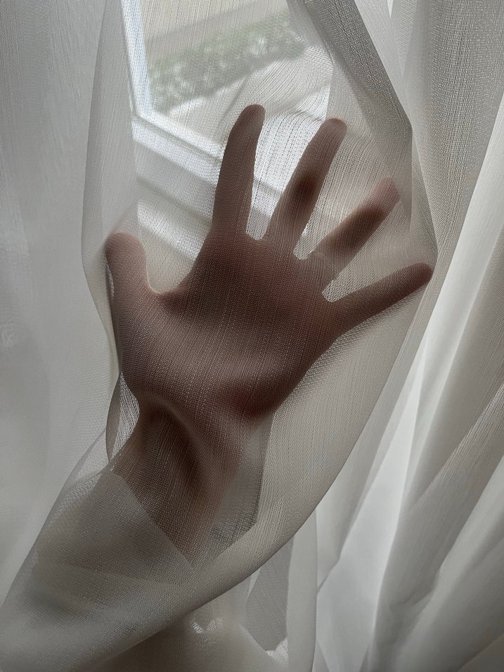 Beyaz Modern Klasik Tül Perde - Görsel 3