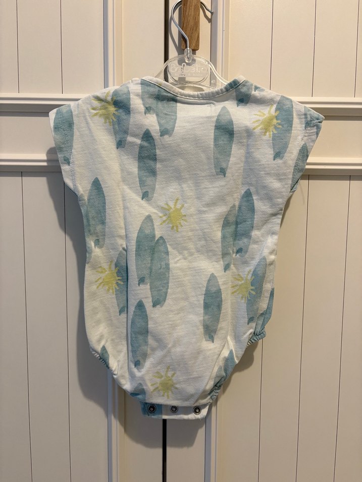 Zara Kısa Kollu Baskılı Body - Görsel 3