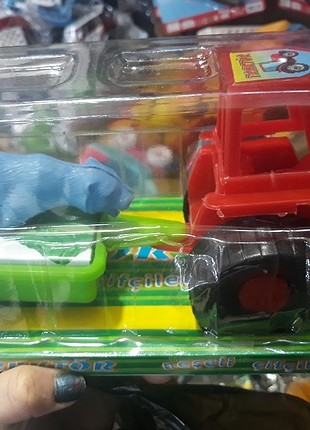 erkek çocuk hayvan taşıyan oyuncak araba oyun seti 