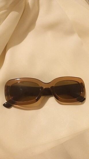  Beden Kahverengi vintage güneş gözlüğü