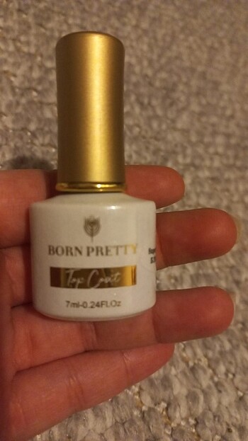 Şeffaf cila top coat born pretry kalıcı oje