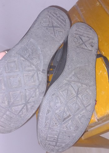 Siyah Kadın converse bilekli Spor Ayakkabı - Görsel 5