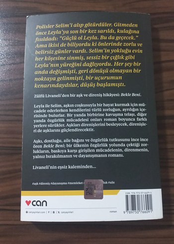 Bekle Beni - Livaneli Roman - Görsel 2