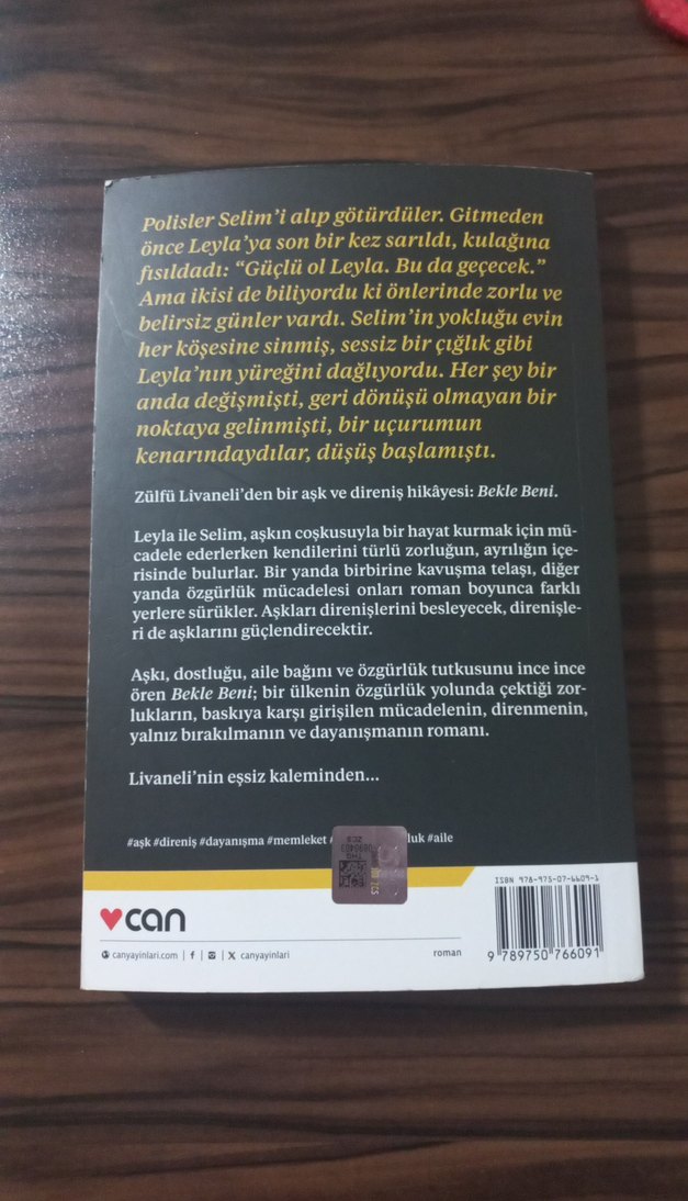 Bekle Beni - Livaneli Roman - Görsel 2