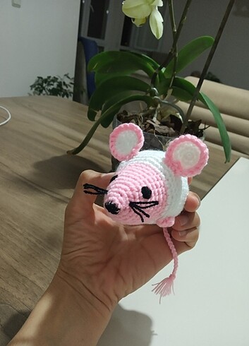  Beden Oyuncak fare amigurumi 