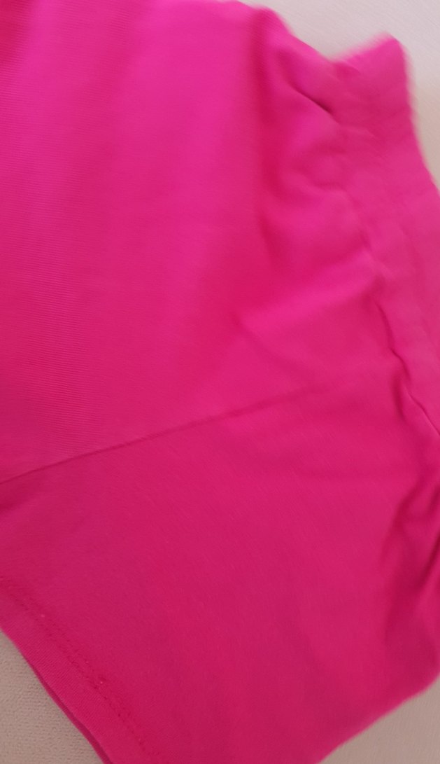 Kız Çocuk Pembe Fiyonklu Şort - Görsel 4