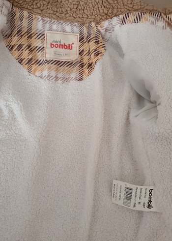 Kahverengi Ekose Kürklü Erkek Çocuk Mont - Görsel 4