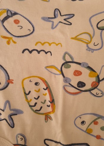 Baskılı Bohem Bebek Çıtçıtlı Body - Görsel 2