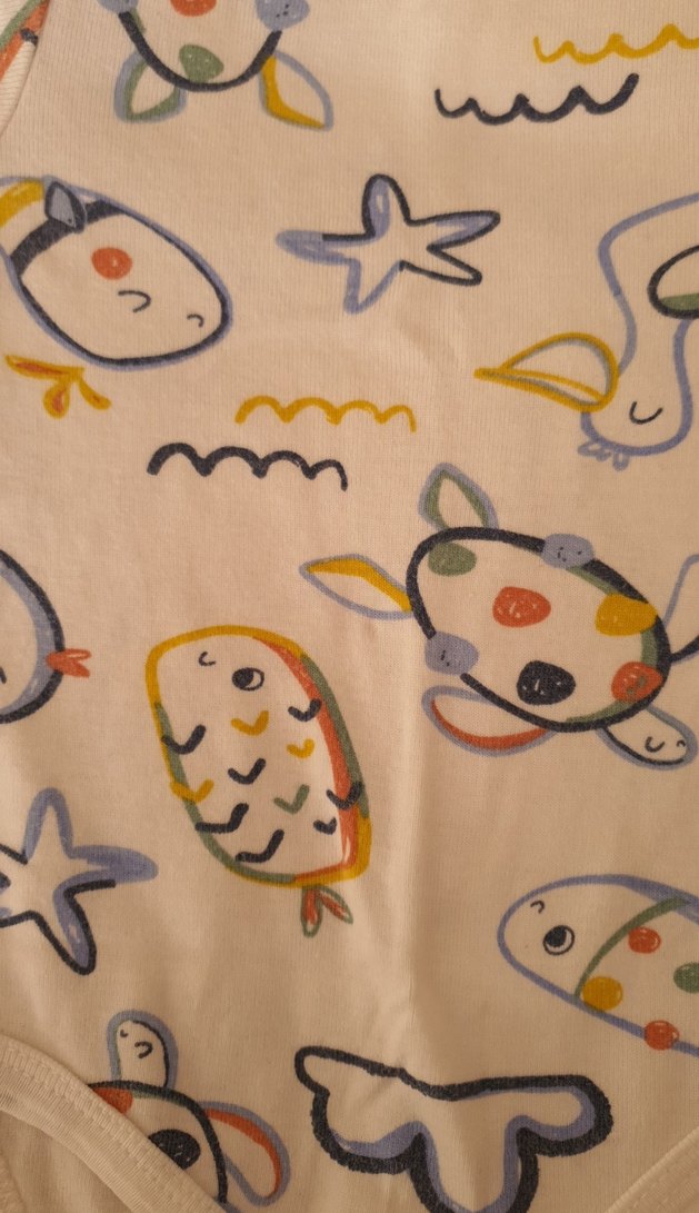 Baskılı Bohem Bebek Çıtçıtlı Body - Görsel 2