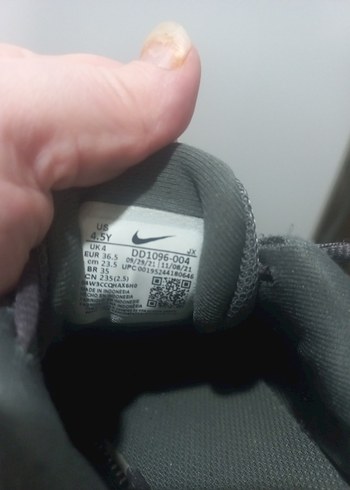 36 Beden Nike spor ayakkabı