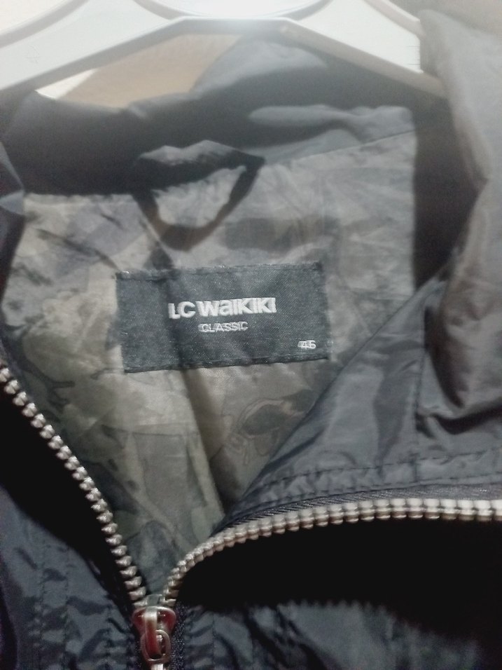 siyah yağmurluk trençkot - Görsel 2