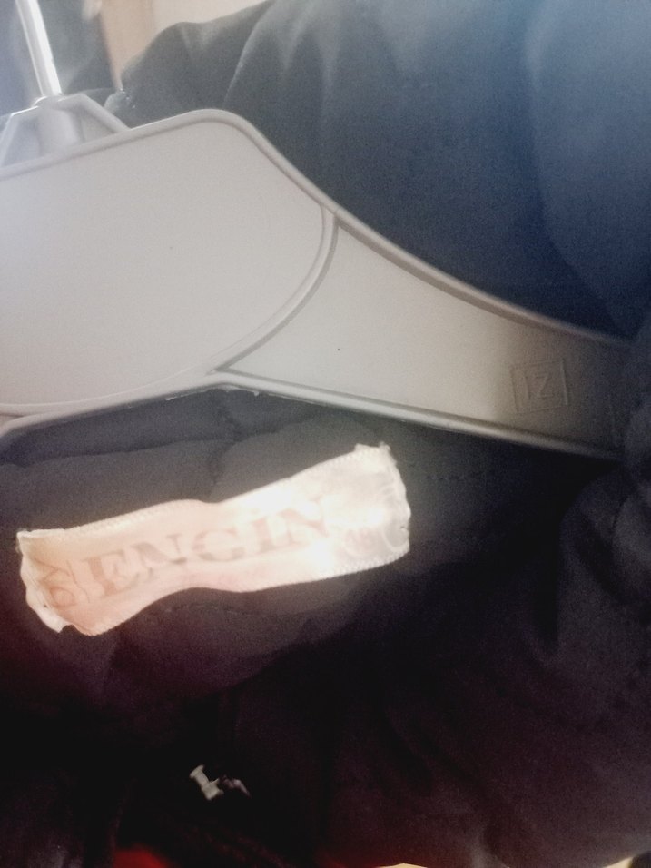 Düğmeli Siyah Kadın Uzun Kışlık Mont - Görsel 5