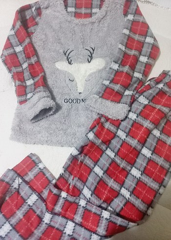 geyikli pijama takimi - Görsel 3