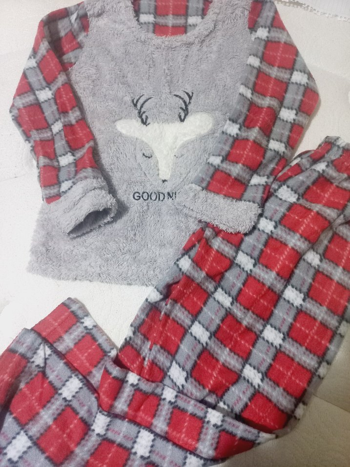 geyikli pijama takimi - Görsel 3